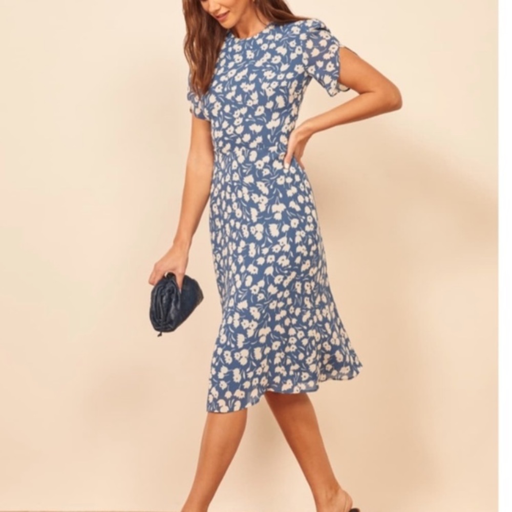 Reformation | Andre Midi Dress Tuli